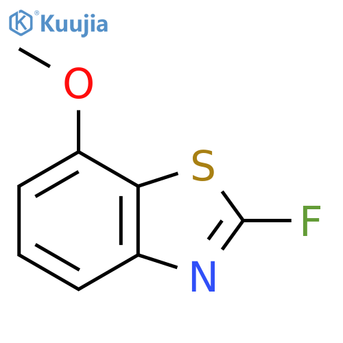 2-Fluoro-7-methoxybenzo[d]thiazole structure