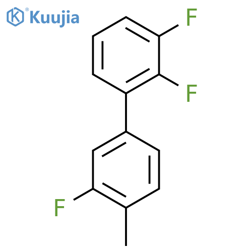 4'-Methyl-2,3,3'-trifluorobiphenyl structure