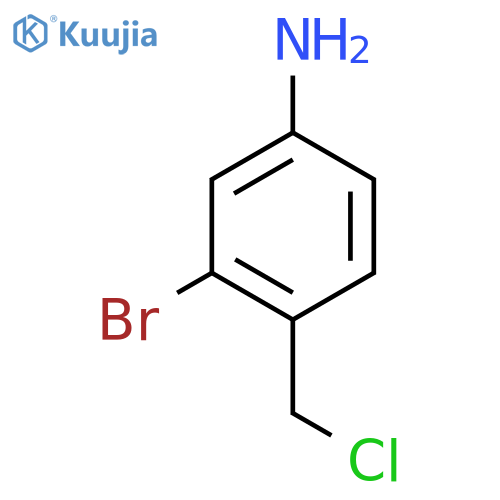 4-Amino-2-bromobenzyl chloride structure