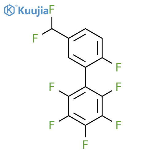 5'-Difluoromethyl-2,3,4,5,6,2'-hexafluorobiphenyl structure
