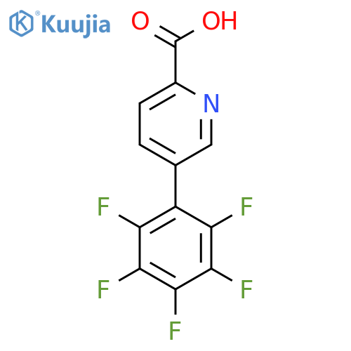 5-(Perfluorophenyl)picolinic acid structure