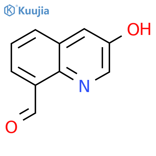 3-Hydroxyquinoline-8-carboxaldehyde structure