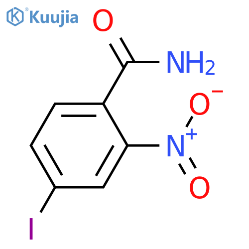 4-iodo-2-nitrobenzamide structure