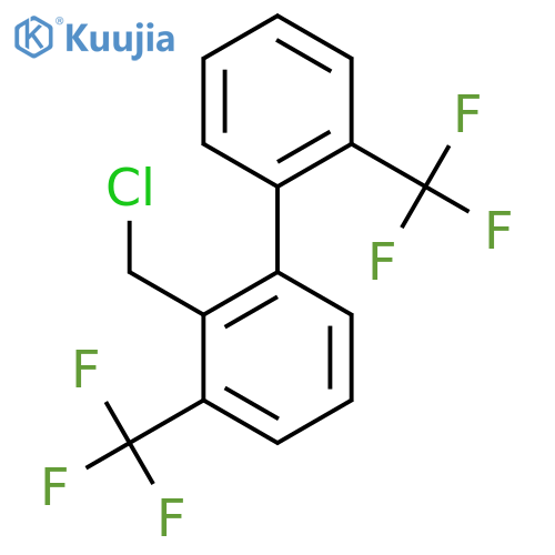 3,2'-Bis(trifluoromethyl)-2-chloromethylbiphenyl structure