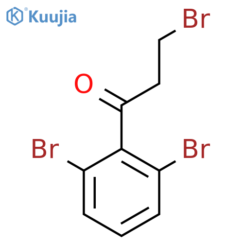 3,2',6'-Tribromopropiophenone structure
