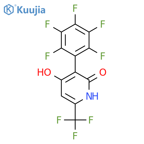 2,4-Dihydroxy-3-(perfluorophenyl)-6-(trifluoromethyl)pyridine structure