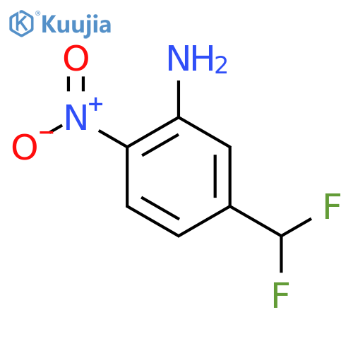 5-(Difluoromethyl)-2-nitroaniline structure