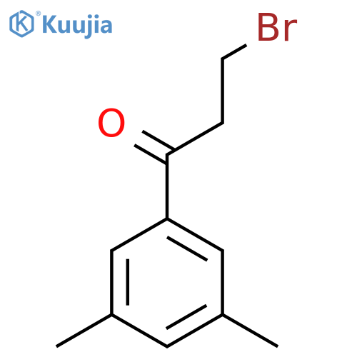 3-Bromo-3',5'-dimethylpropiophenone structure