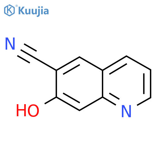 6-Cyano-7-hydroxyquinoline structure
