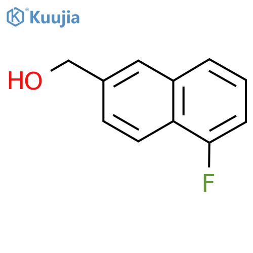 5-Fluoronaphthalene-2-methanol structure