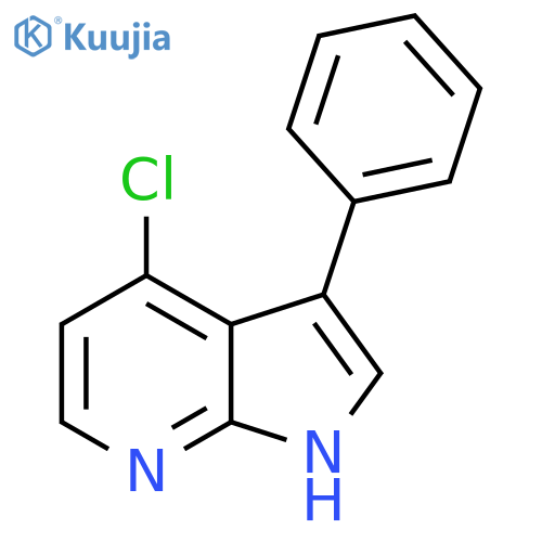 4-Chloro-3-phenyl-1H-pyrrolo[2,3-b]pyridine structure