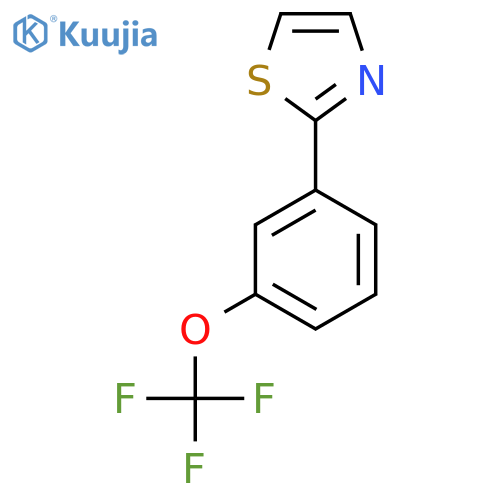 2-(3-(Trifluoromethoxy)phenyl)thiazole structure
