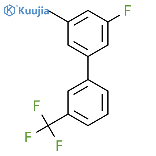 5-Fluoro-3-methyl-3'-(trifluoromethyl)biphenyl structure