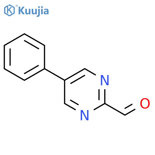 5-Phenylpyrimidine-2-carbaldehyde structure