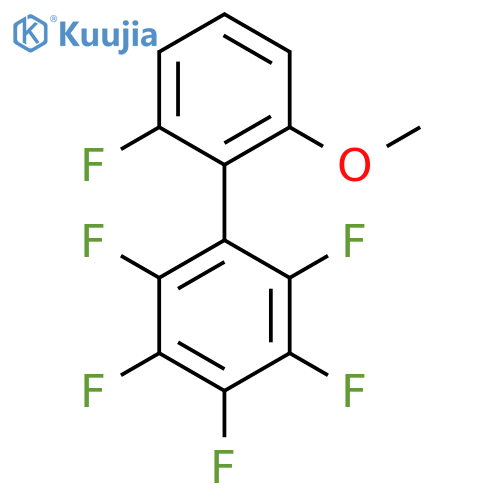 2,3,4,5,6,6'-Hexafluoro-2'-methoxybiphenyl structure