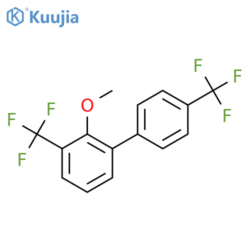 3,4'-Bis(trifluoromethyl)-2-methoxybiphenyl structure