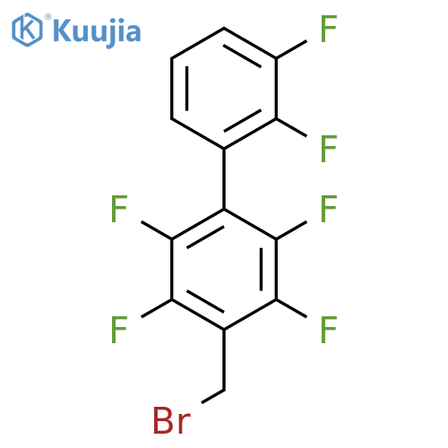 4-Bromomethyl-2,3,5,6,2',3'-hexafluorobiphenyl structure