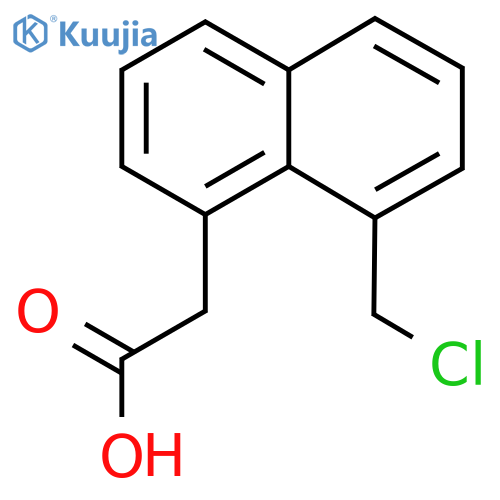 1-(Chloromethyl)naphthalene-8-acetic acid structure