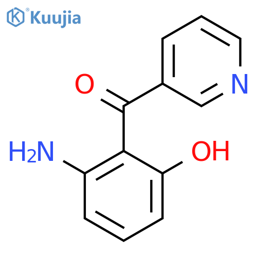 3-(2-Amino-6-hydroxybenzoyl)pyridine structure