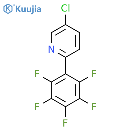 5-Chloro-2-(perfluorophenyl)pyridine structure