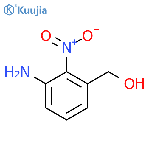 3-Amino-2-nitrobenzyl alcohol structure