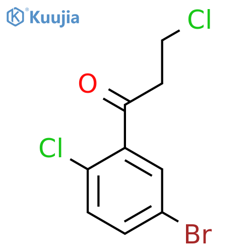 5'-Bromo-2',3-dichloropropiophenone structure