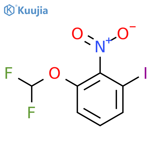 2-(Difluoromethoxy)-6-iodonitrobenzene structure