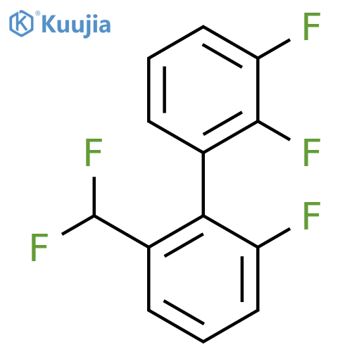 2'-(Difluoromethyl)-2,3,6'-trifluorobiphenyl structure