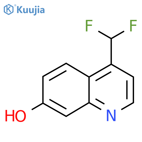 4-(Difluoromethyl)quinolin-7-ol structure