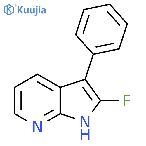 2-Fluoro-3-phenyl-1H-pyrrolo[2,3-b]pyridine structure