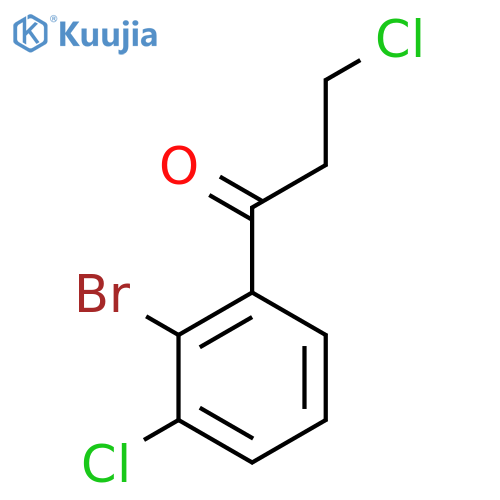2'-Bromo-3,3'-dichloropropiophenone structure