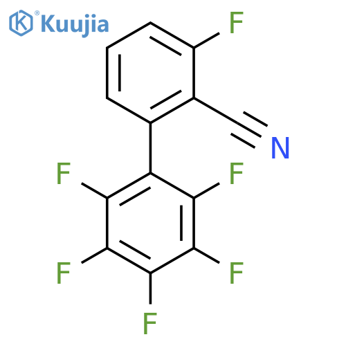 3,2',3',4',5',6'-Hexafluorobiphenyl-2-carbonitrile structure