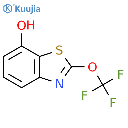 7-Hydroxy-2-(trifluoromethoxy)benzothiazole structure