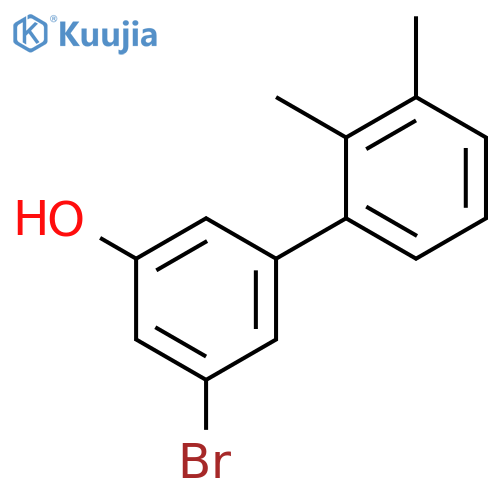3-Bromo-5-(2,3-dimethylphenyl)phenol structure