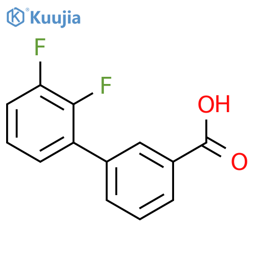 3-(2,3-Difluorophenyl)benzoic acid structure