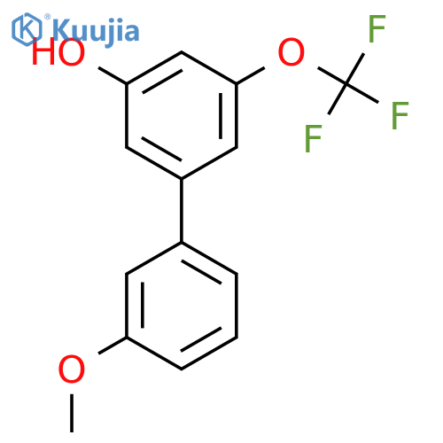 5-(3-Methoxyphenyl)-3-trifluoromethoxyphenol structure