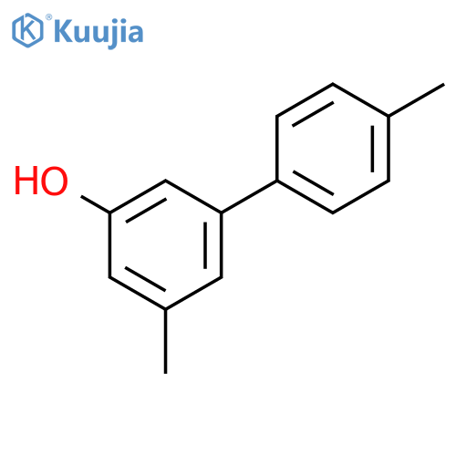 5-(4-Methylphenyl)-3-methylphenol structure