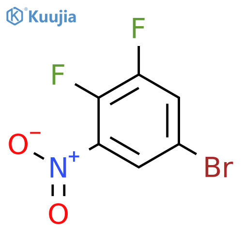 5-Bromo-1,2-difluoro-3-nitrobenzene structure