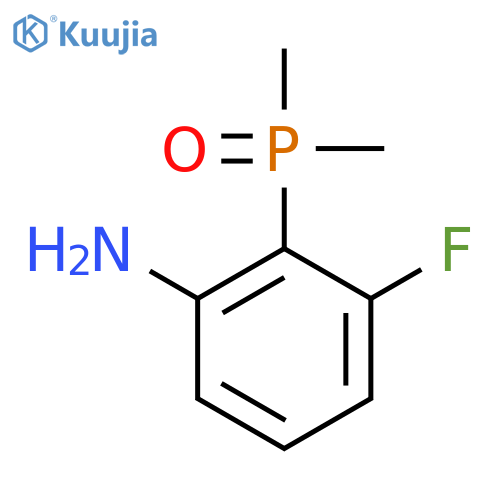 (2-Amino-6-fluorophenyl)dimethylphosphine oxide structure