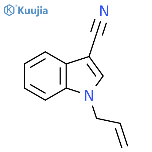 1-Allyl-1H-indole-3-carbonitrile structure