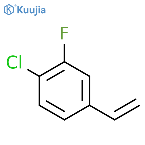 4-Chloro-3-fluorostyrene structure
