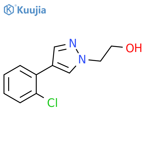 2-[4-(2-Chlorophenyl)-pyrazol-1-yl]-ethanol structure
