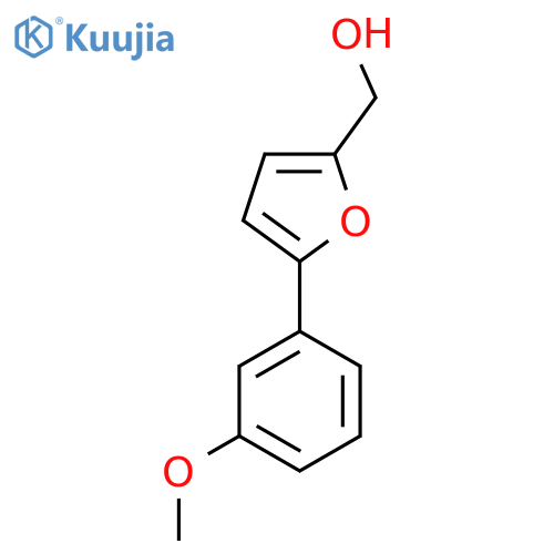 5-(3-methoxyphenyl)furan-2-ylmethanol structure