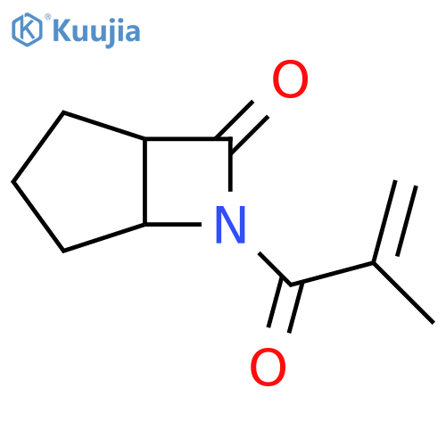 6-(2-Methyl-1-oxo-2-propen-1-yl)-6-azabicyclo[3.2.0]heptan-7-one structure