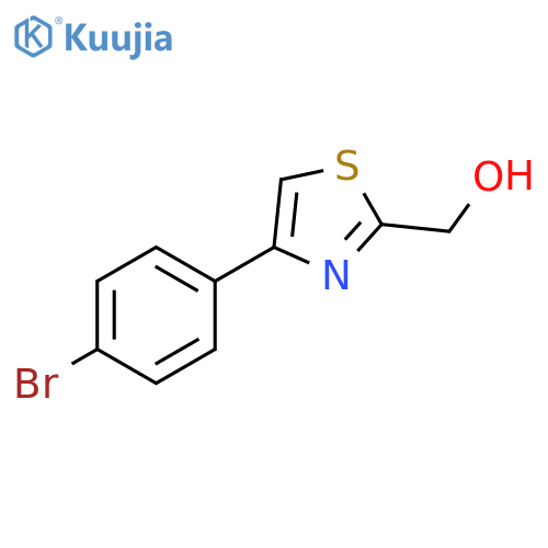 (4-(4-Bromophenyl)thiazol-2-yl)methanol structure