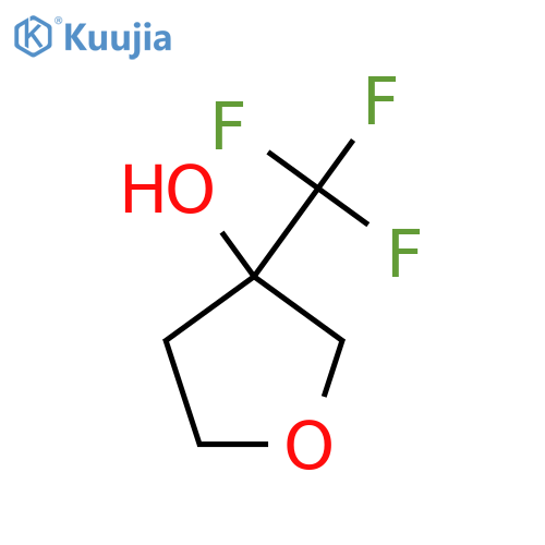 3-(Trifluoromethyl)oxolan-3-ol structure