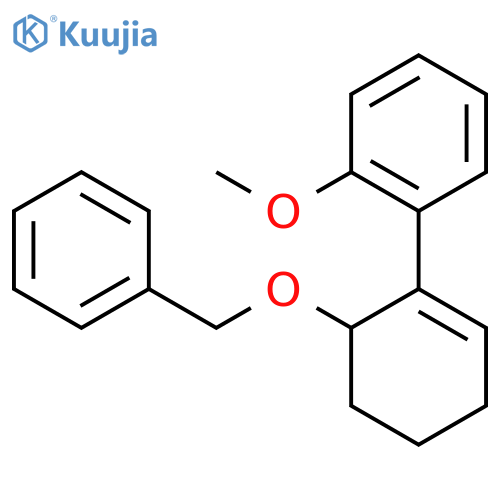 2-(Benzyloxy)-2'-methoxy-2,3,4,5-tetrahydro-1,1'-biphenyl structure