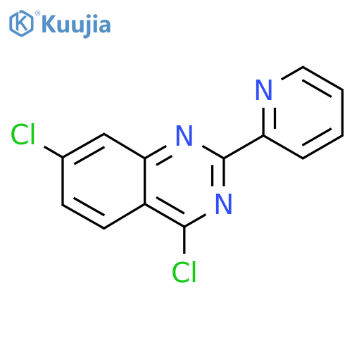 4,7-Dichloro-2-pyridin-2-ylquinazoline structure