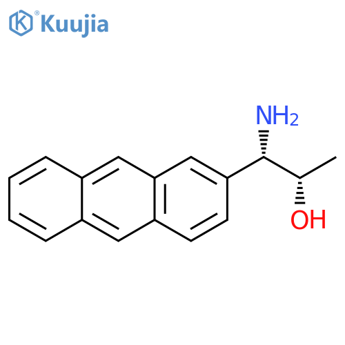 (1S,2S)-1-AMINO-1-(2-ANTHRYL)PROPAN-2-OL structure