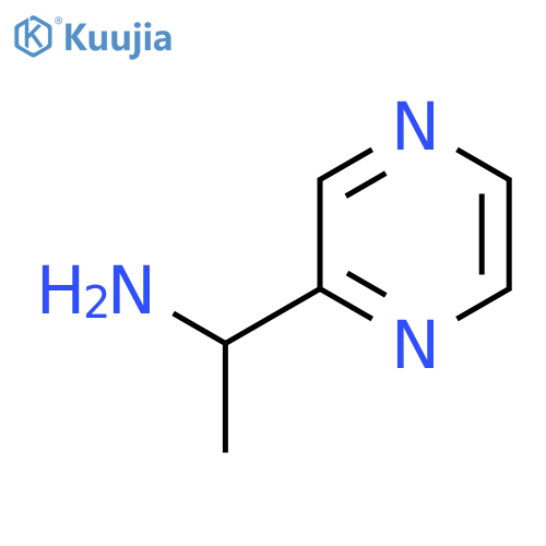 (1R)-1-(pyrazin-2-yl)ethan-1-amine structure